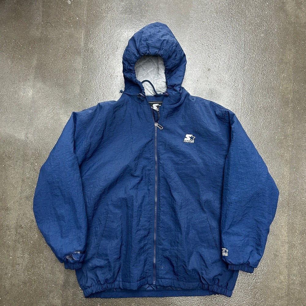 Vintage‎ Starter Full Zip Hooded Windbreaker